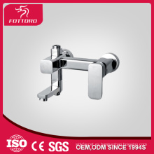 Caliente venta latón cromo baño pared grifo MK11207